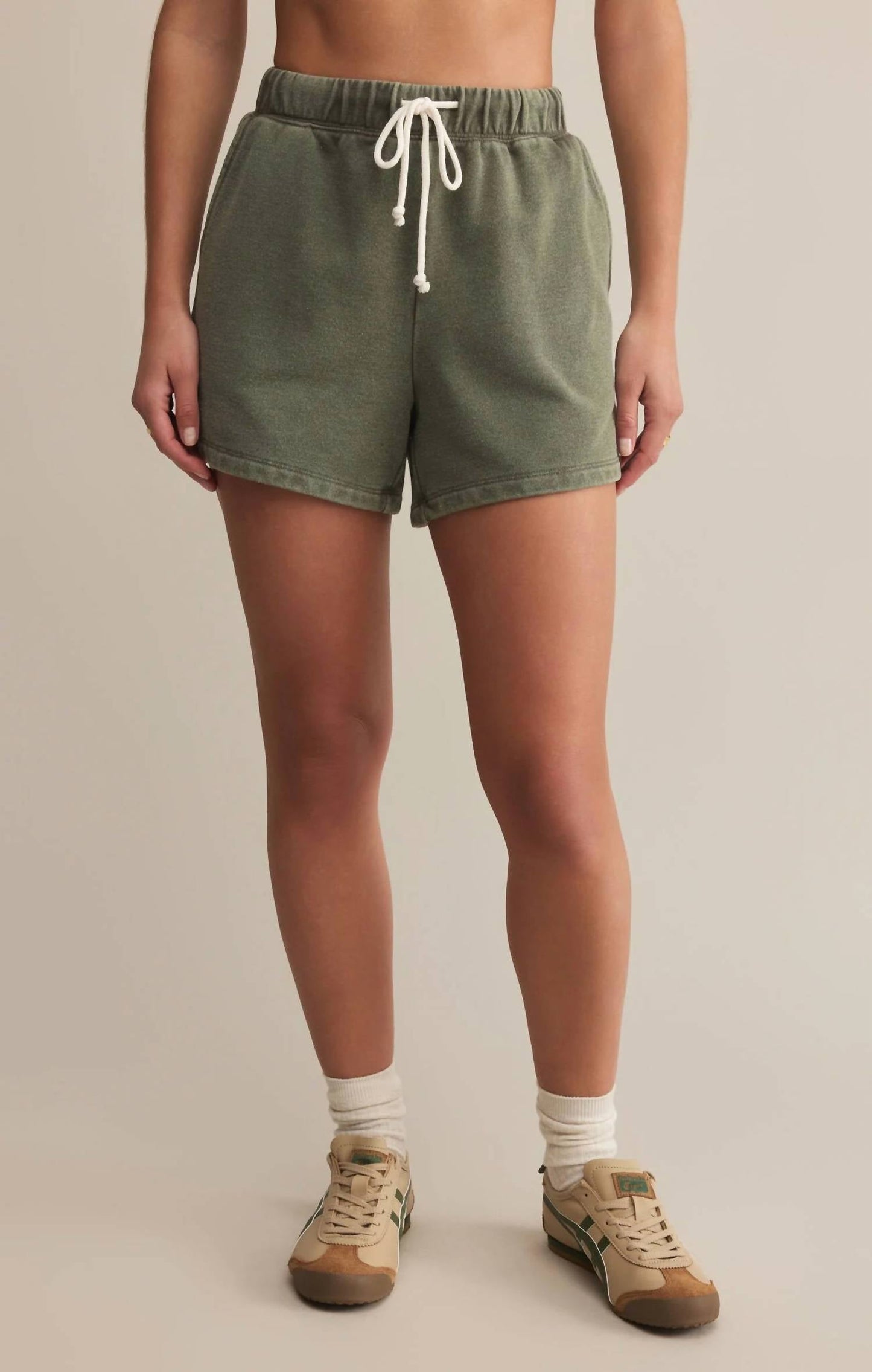 Z Supply - Hunter Knit Denim Shorts