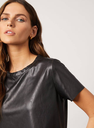 Bailey 44 - Blusa de couro vegano Haven