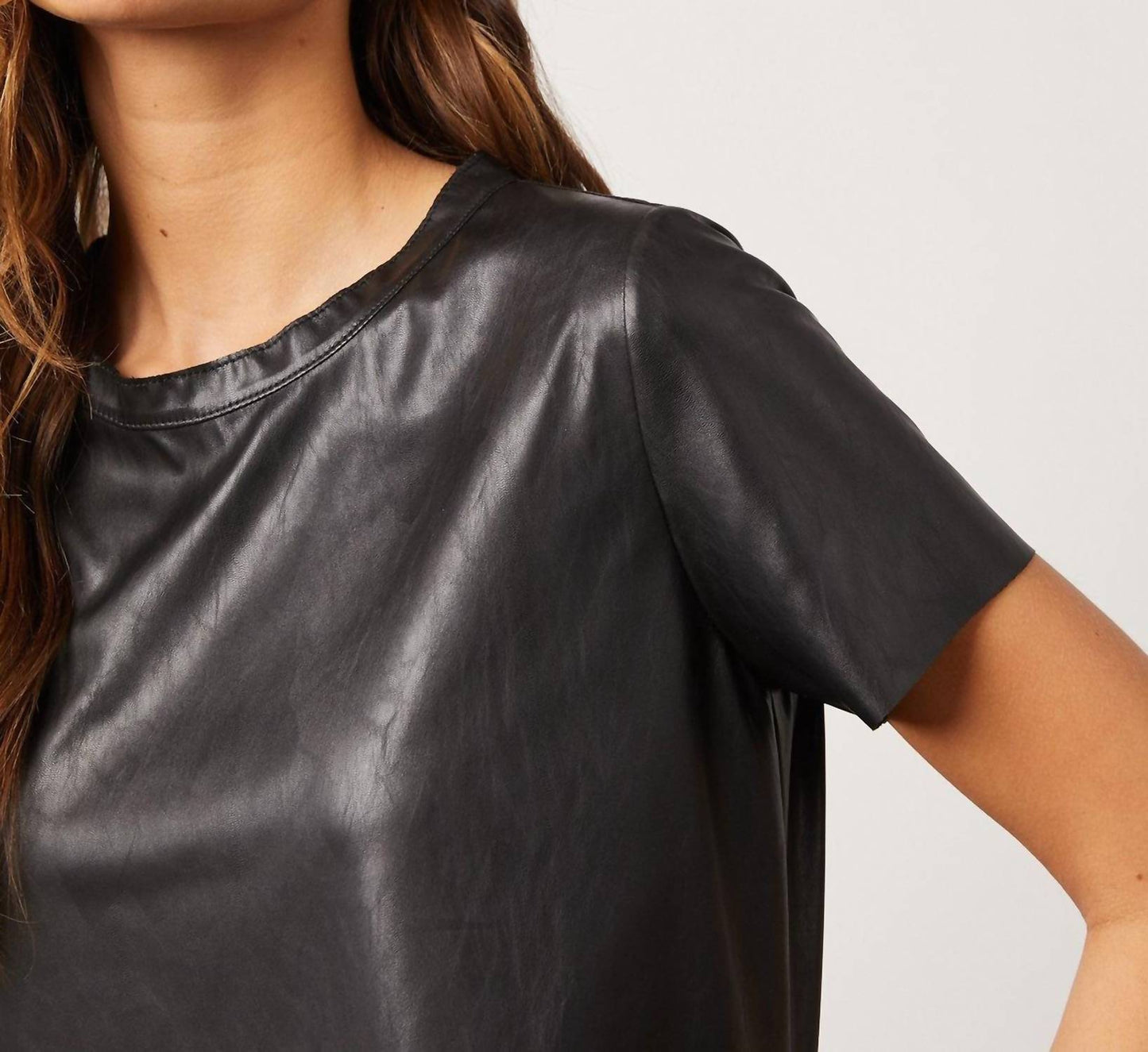 Bailey 44 - Blusa de couro vegano Haven