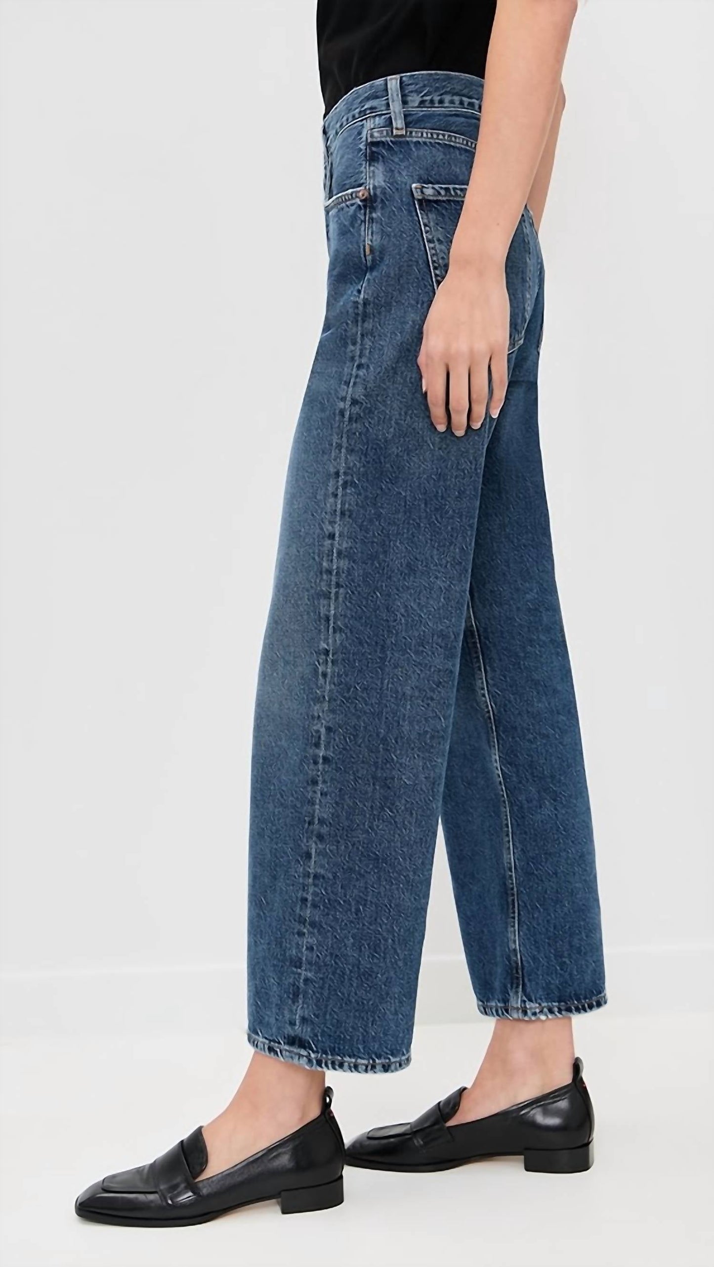 Agolde - Ren High Rise Wide Leg Jeans