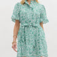 Entro - Sweet Finish Floral Print Dress