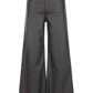 Kut From The Kloth - Meg Coated High Rise Fab Ab Ankle Wide Leg Jeans