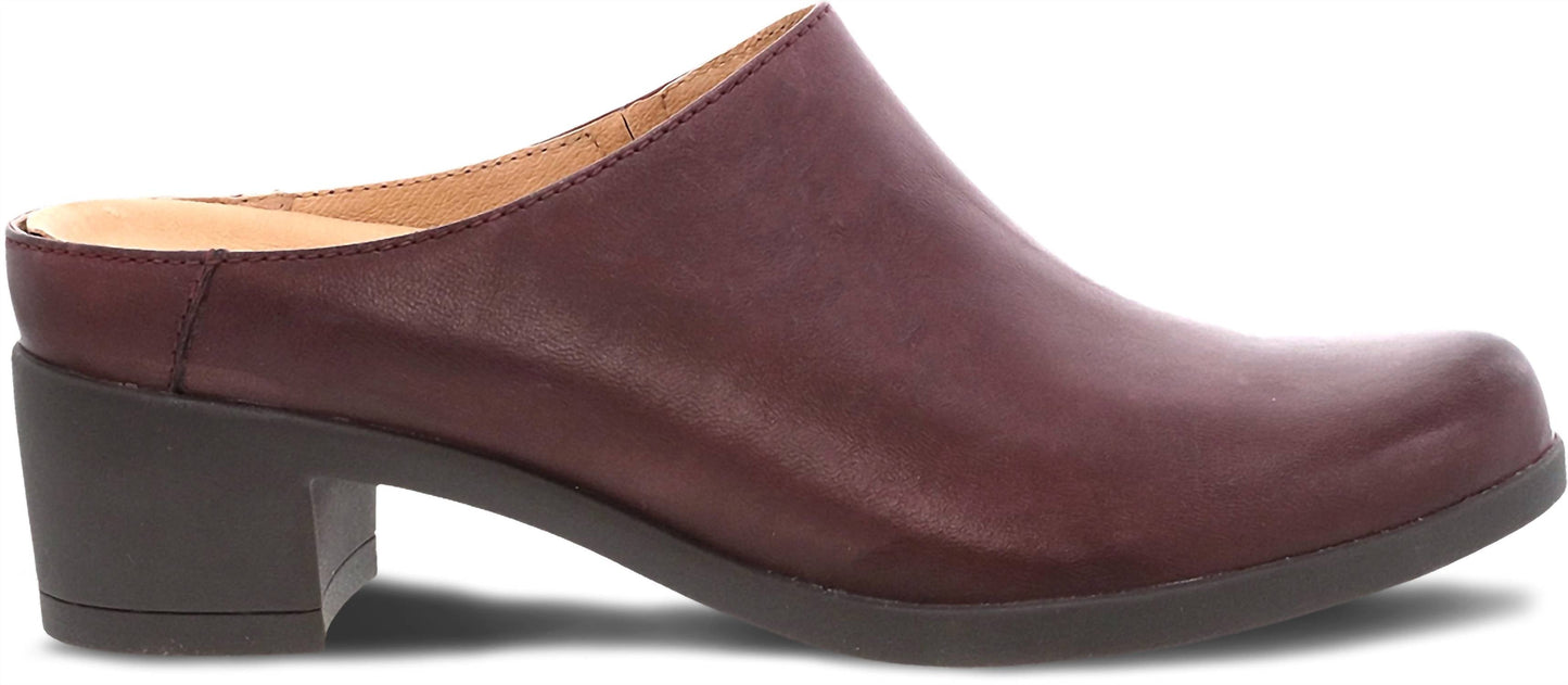 Dansko - Carrie Burnished Nubuck Clogs