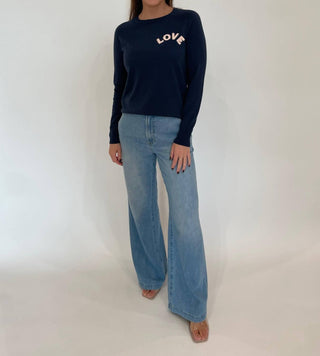 Pistola - Calça Jeans Dalia de Cintura Alta e Perna Larga