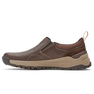 Dunham - Sapatos masculinos Glastonbury à prova d'água sem cadarço