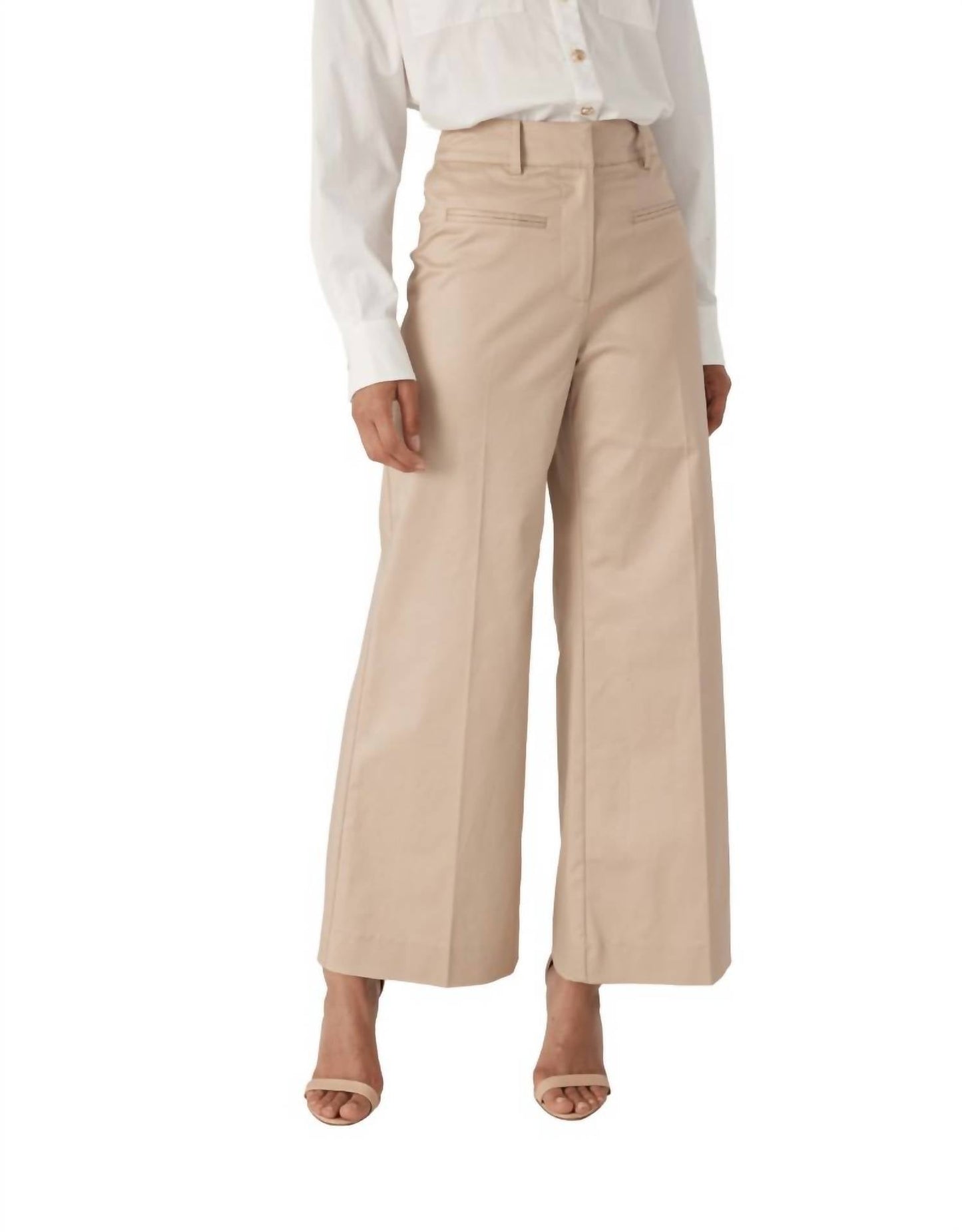 Generation Love - Rayne Gabardine Wide Leg Pants