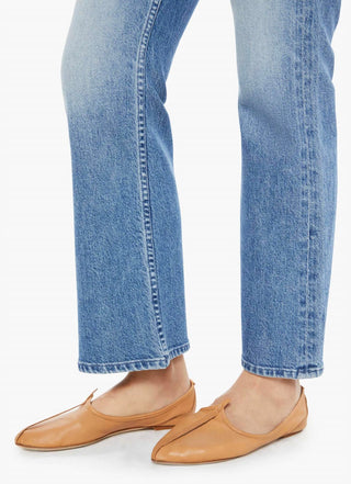 Mãe - Calça Jeans Scooter com Cano Alto e Perna Larga