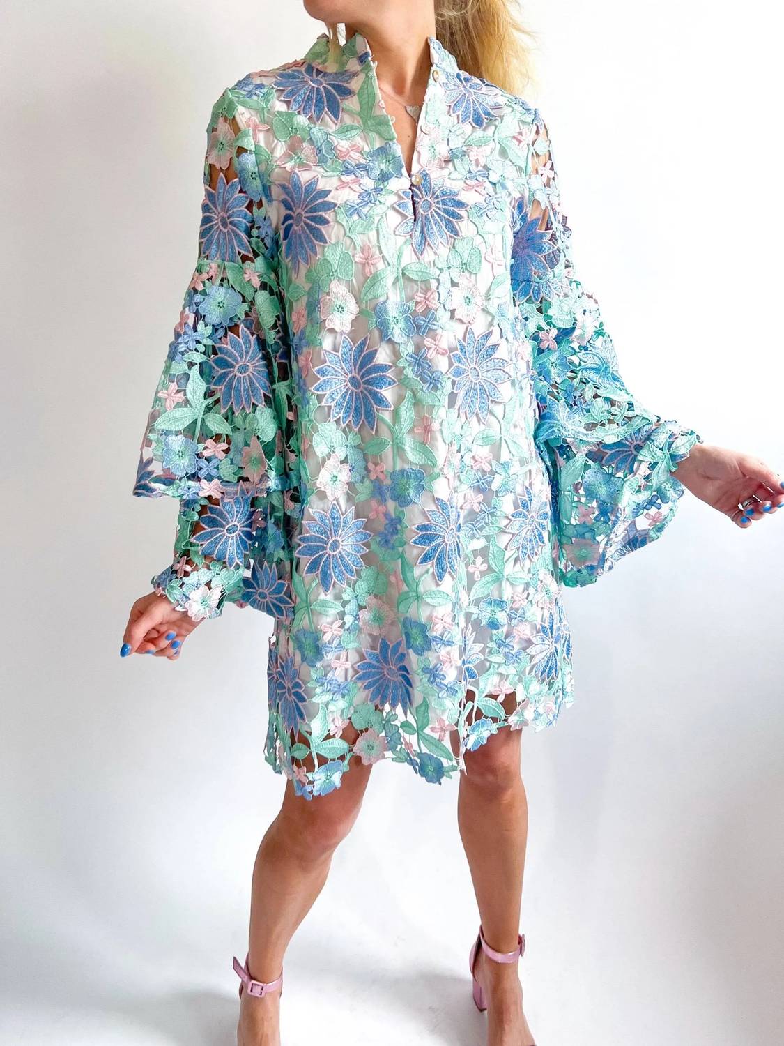 Buddylove - Gayle Dress Bellflower