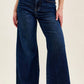 Judy Blue - High Waist Petite Retro Wide Leg Jeans