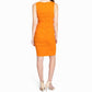 Nicole Miller - Stretch Scoop Neck Lauren Dress