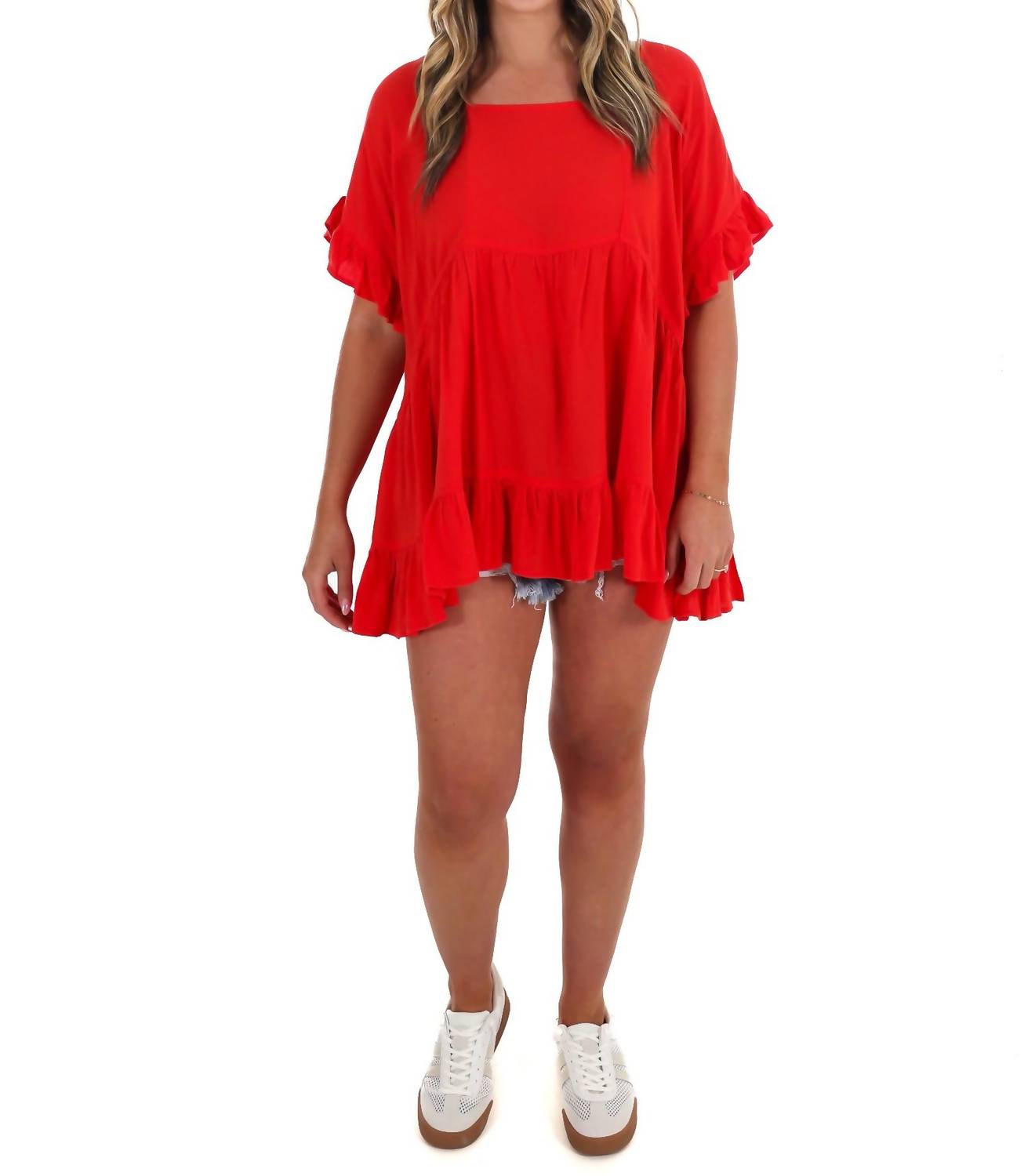 Easel - On My Terms Tunic Top