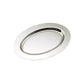 Creative Gifts International - Oval Nickel-Plated Tray - 6"