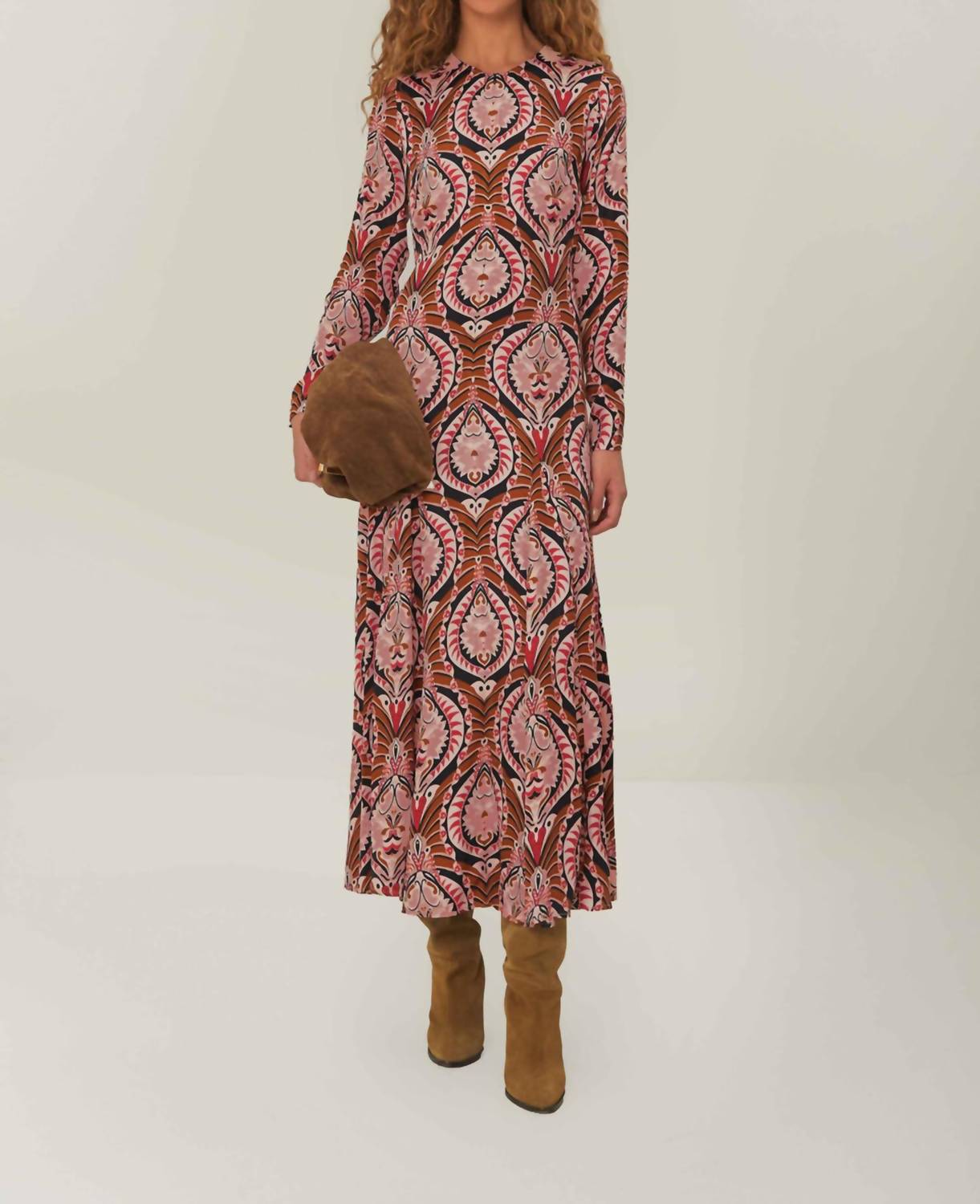 Farm Rio - Pineapple Jewelry Midi Dress