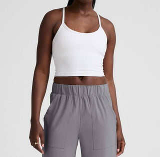 Além do Yoga - Regata curta Spacedye Slim Racerback