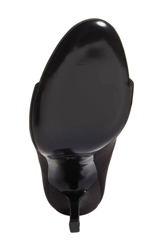 Alexander Wang - Sandália feminina de cetim Lolita com cristais e salto alto