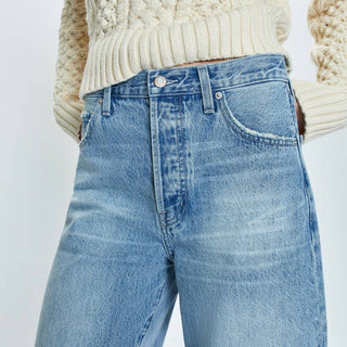 Pistola - Calça Jeans Ryder de Cintura Alta e Punhos Retos