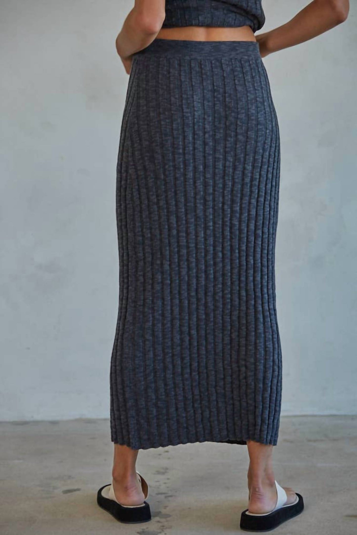By Together - Isla Knit Midi Skirt