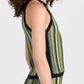 Nation Ltd - Mari Crochet Stripe Halter Top