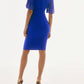 Joseph Ribkoff - Embellished Chiffon Sleeve Sheath Dress