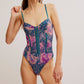 Free People - Printed Night Rhythm Body Suit