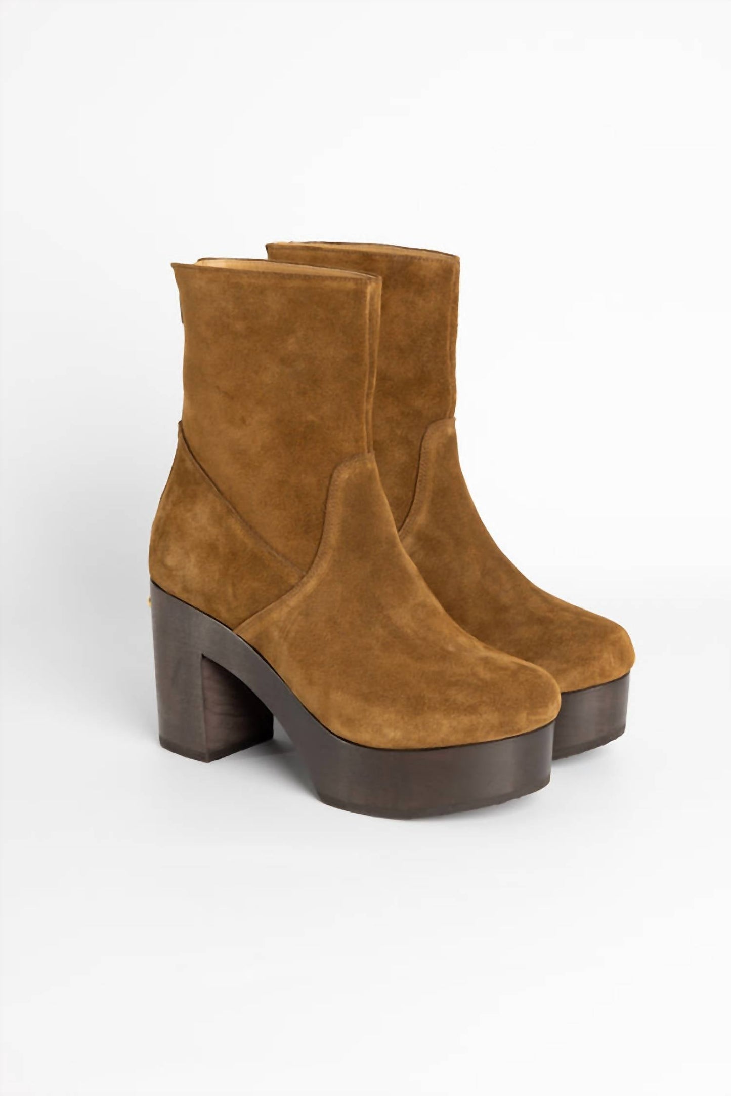 Sabot Youyou - Women's Yerk Velvet Ankle-boot Clogs