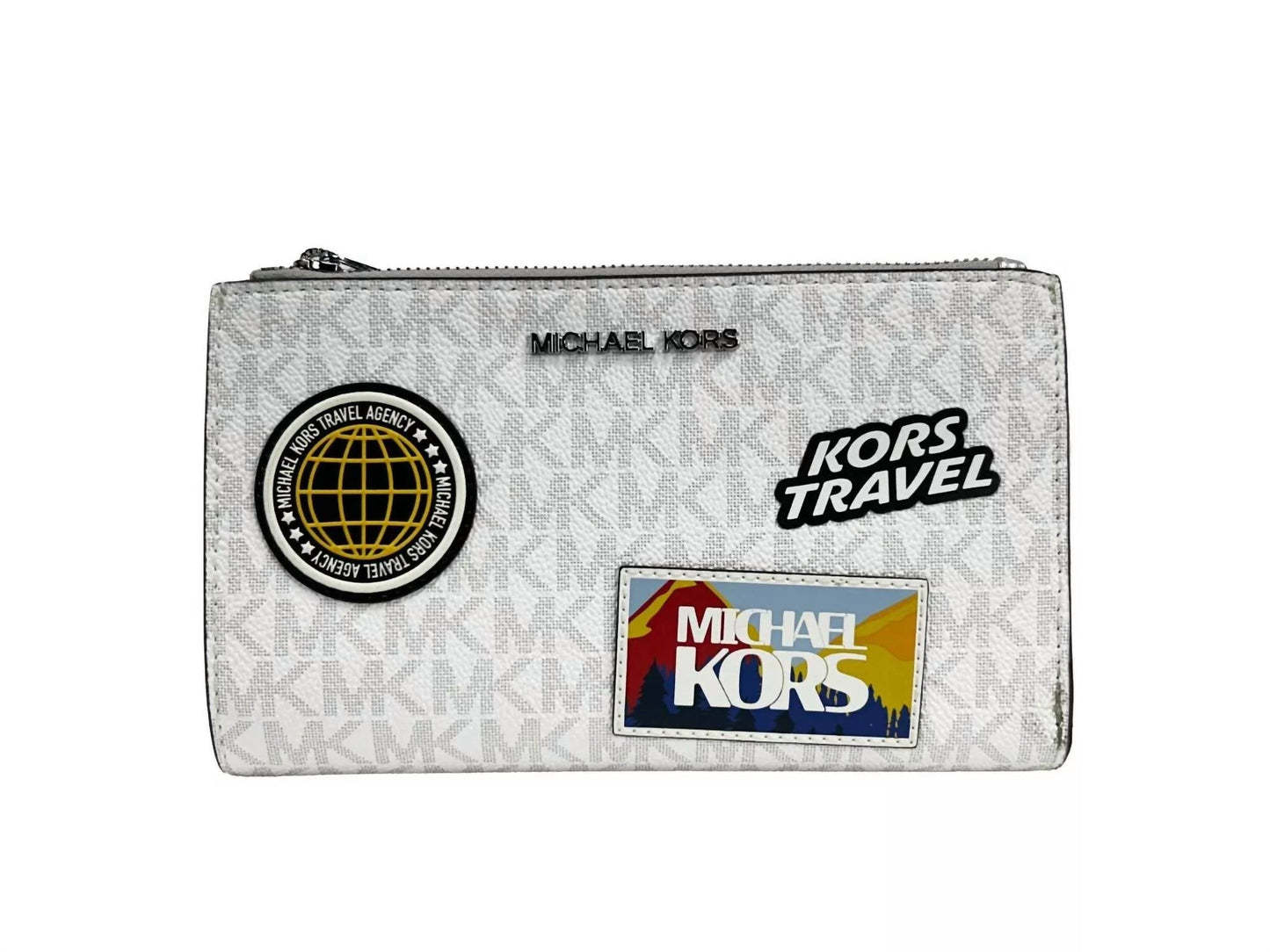 Michael Kors - Women's Jet Set Travel Double Zip Wristlet Wallet