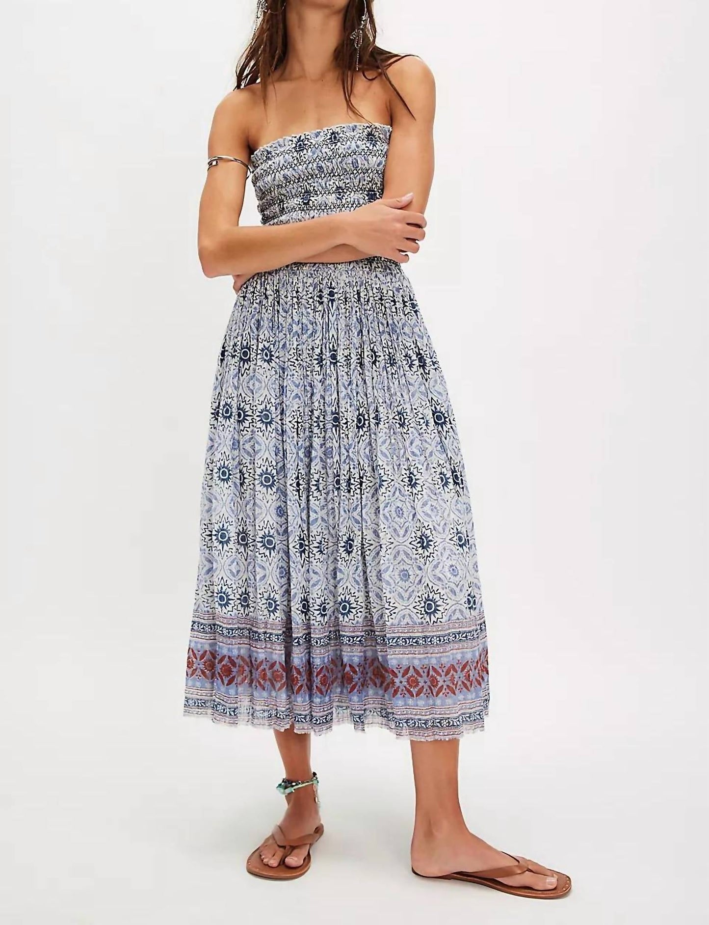 Free People - Ravenna Printed Maxi Skirt