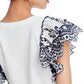 Veronica Beard - Julianka Flutter Sleeve Top