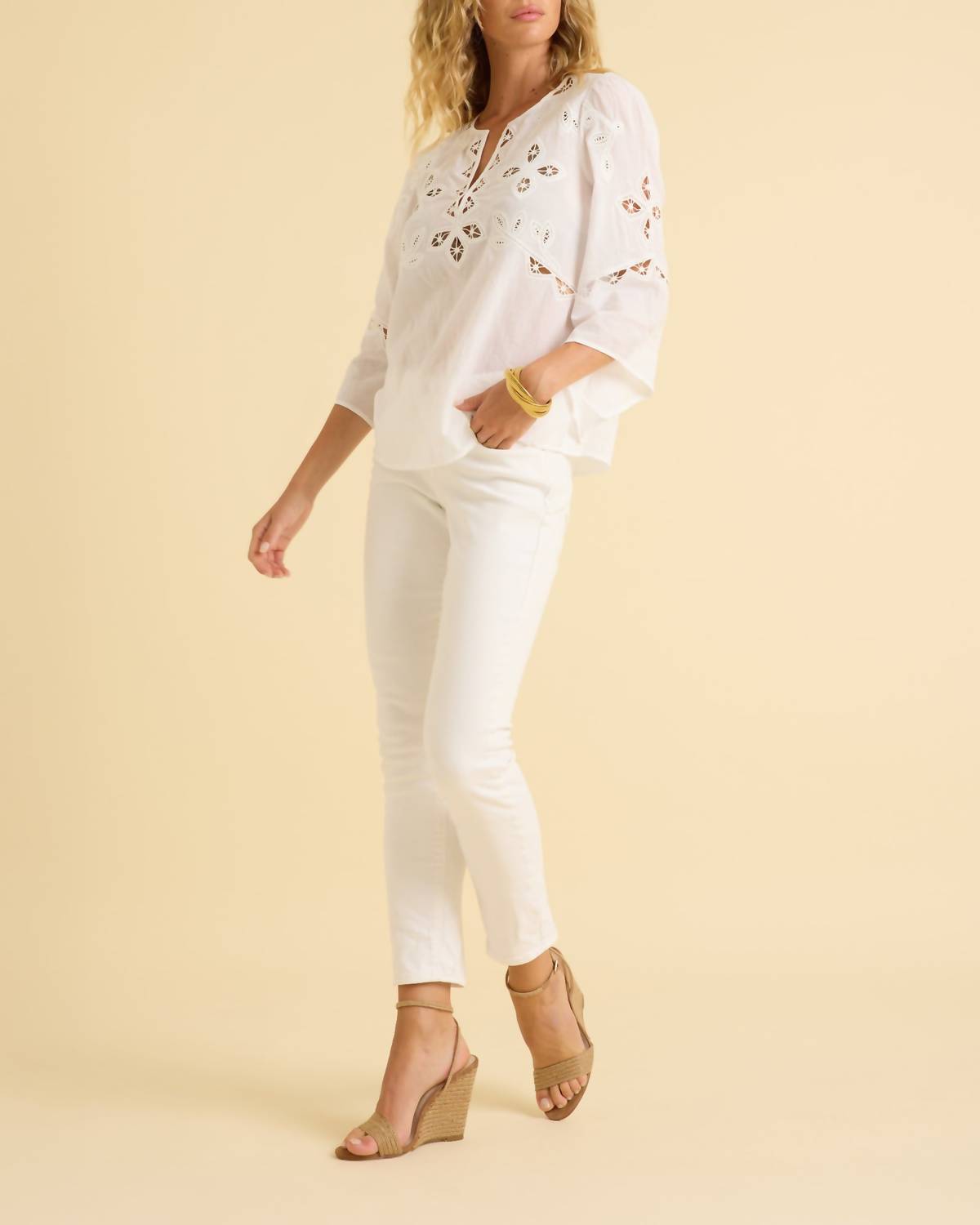 Calypso St. Barth - Bella Three-quarter Sleeve Top