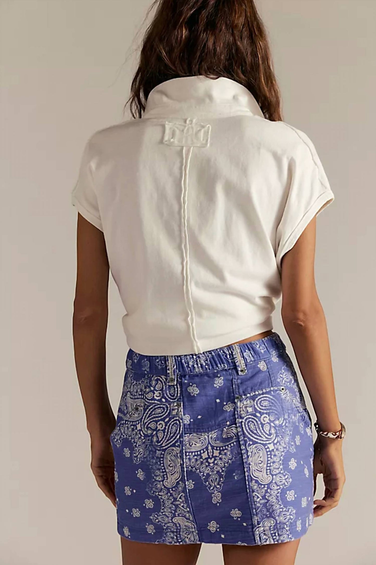 Free People - River Canyon Printed Mini Skirt