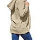 Double Take - Full Size Teddy Hooded Jacket with Pockets