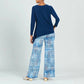 Clara Sun Woo - V Neck Side Flow Top