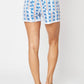 Judy Blue - High Waist Usa Star Fray Hem Shorts