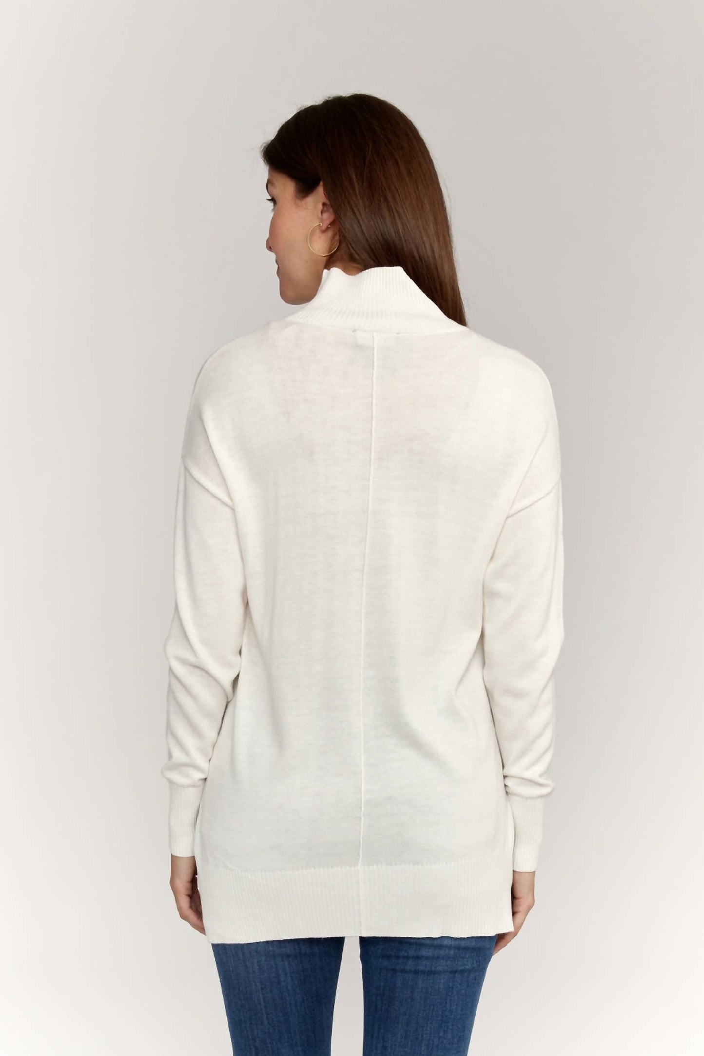 Alison Sheri - Pocket Detail Knit Sweater