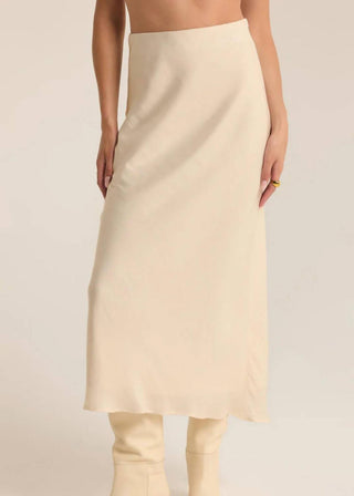 Z Supply - Europa Poly Sheen Midi Skirt
