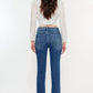 Kancan - High Rise Slim Straight Jeans