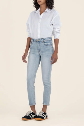 Kut From The Kloth - Catherine High Rise Crop Perna Reta