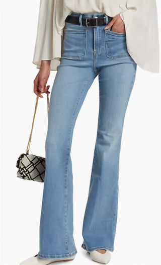 Good American - Patch Flare para Pernas Boas