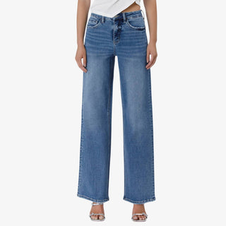 Lovervet - Tummy Control Wide Leg Jeans