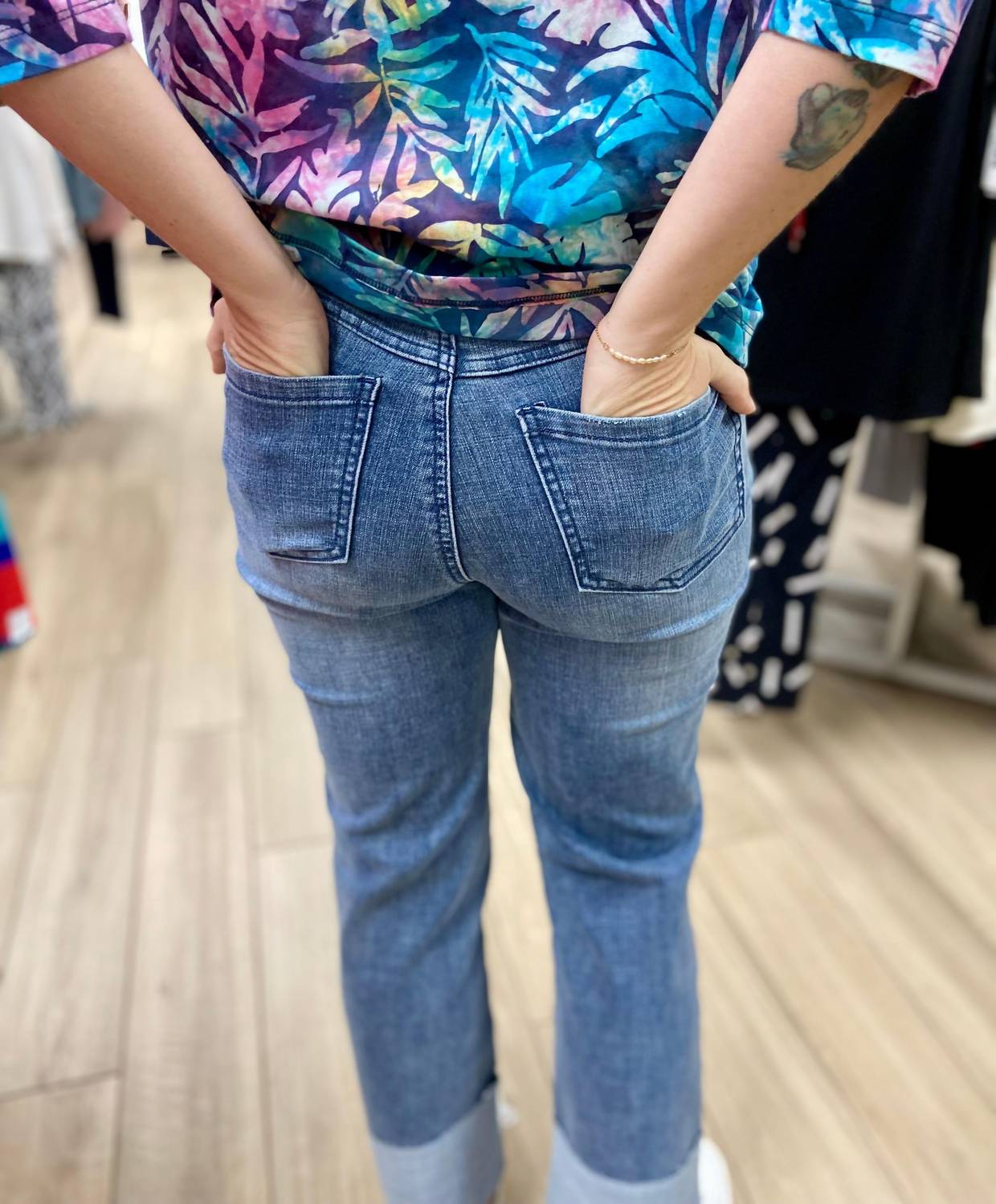 Fdj - Cuffed Long Jeans