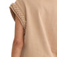Entro - Vada Braided Detail Cap Sleeve Top