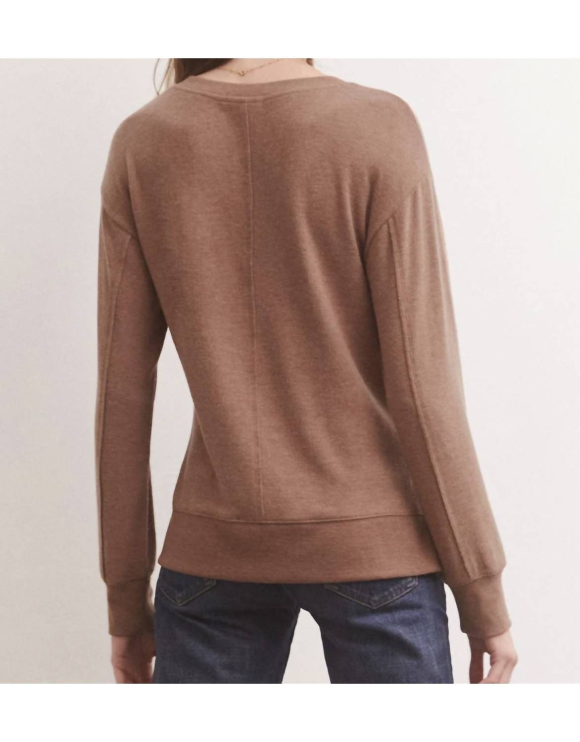 Z Supply - Wilder Cloud V-neck Long Sleeve Top