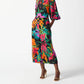 Joseph Ribkoff - Hibiscus Print Wide Leg Culotte