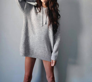 Lblc The Label - Suéter com capuz e bolso Lila