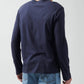 Atm - Classic Jersey Long Sleeve Henley Top