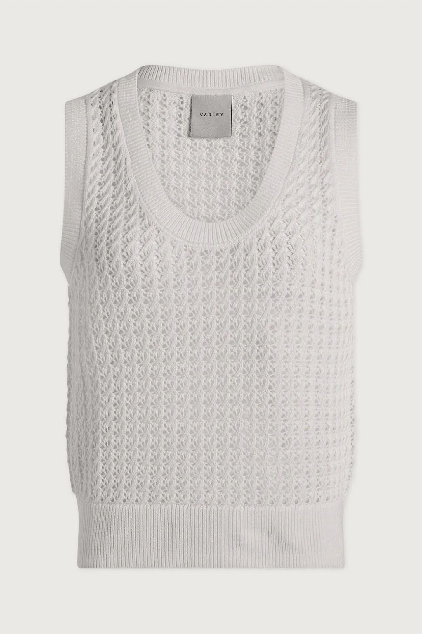 Varley - Ferns Open Knit Tank Top