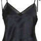 Lucy Paris - Women's Mayra Satin Mesh Tank Top