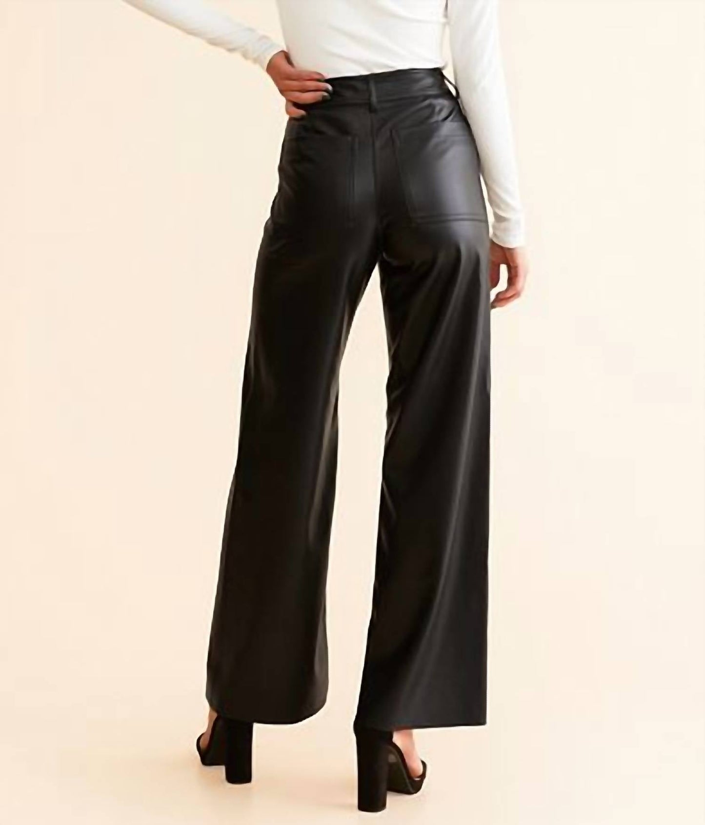 Z Supply - Rilynn Faux Leather Straight Pants