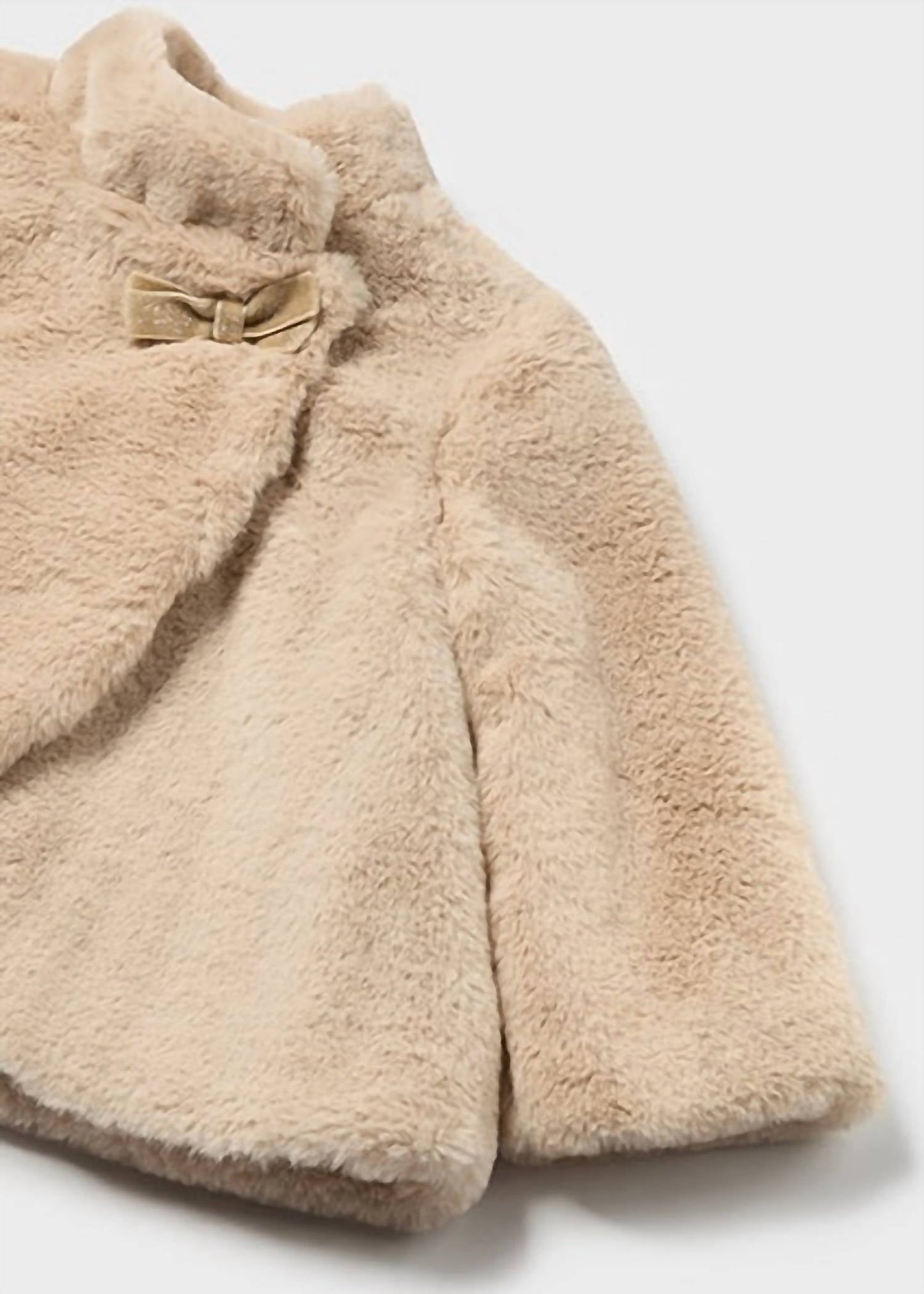 Mayoral - Baby Girls Faux Fur Coat