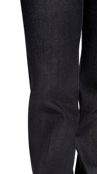 Neste dia - Calça jeans flare com stretch